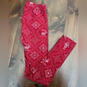 Size 0-6 holiday leggings